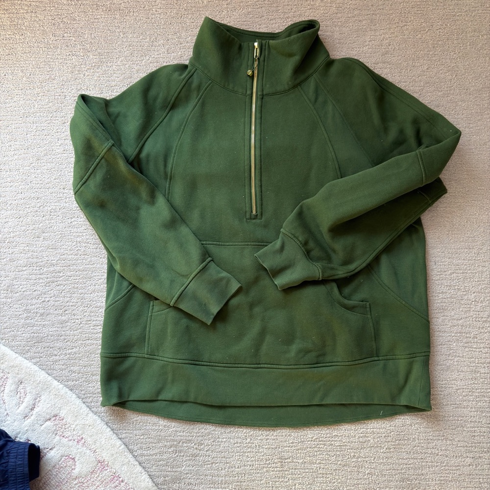 Lululemon Scuba Oversized Funnel Neck Half Zip XL/XXL *Long